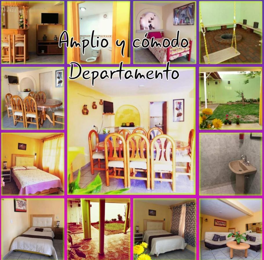 El Paraiso De Zacatlan Departamento Con Jardin, 11 Pax Εξωτερικό φωτογραφία